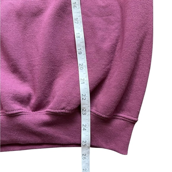 Vintage Top Stitch by Morning Sun Purple Embroidered Floral Sweatshirt Size M - Picture 6 of 6